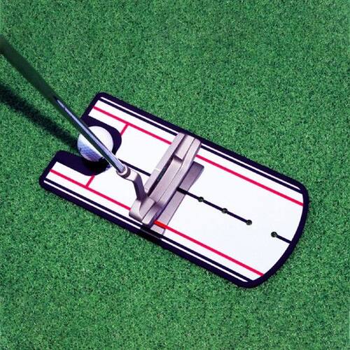 Golf Putter Mirror Portable Putting Aid Golf Training