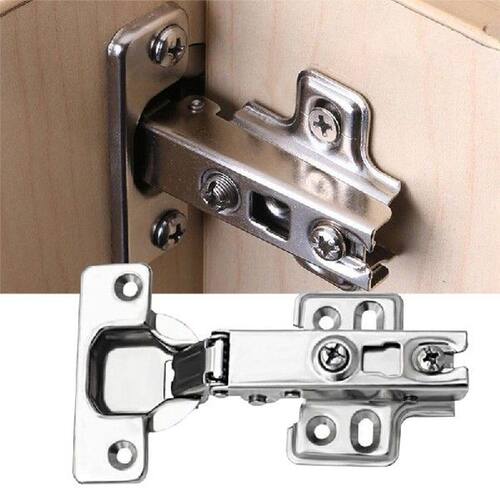 2pcs Cabinet Hinge 110 Degree Soft Close Kitchen Cupboard