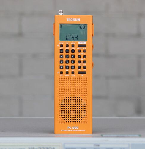 Original TECSUN PL-368 Portable DSP E FM-Stereo MW SW SSB Wo