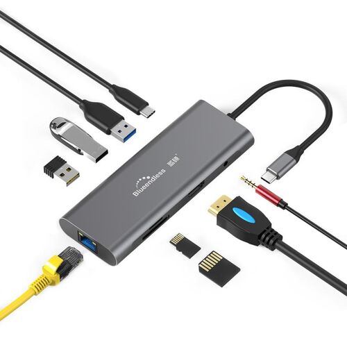 Docking Station for Macbook/Pro/Air/ ipad pro HP Laptop Ada