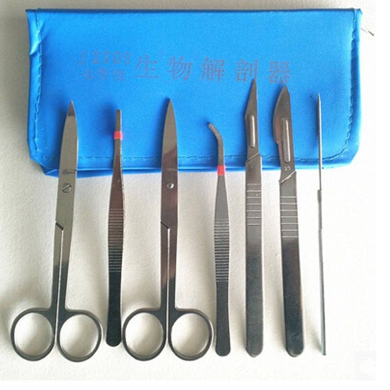4pcs or 7 pcs /set Dissector Microscope Dissecting tool kit