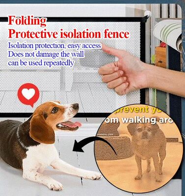 Pretty&Better Dog Magic gate Ingenious Mesh Dog Fence fo