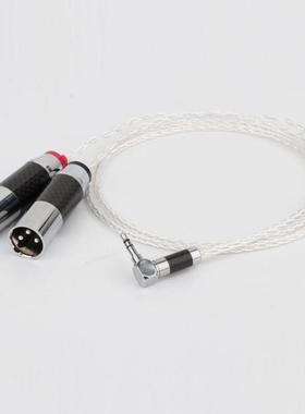 Preffair .5mm TRS Stereo Male to Dual XLR Male Audio Cable