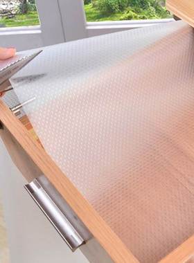 Clear Waterproof Shelf Drawer Liner Cabinet Table Cover Mat