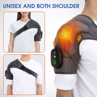 Electric Heating Vibration Massage Shoulder Brace Support