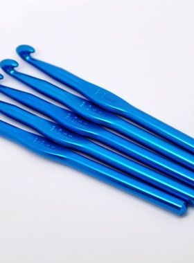 5PCS Aluminum Crochet Hooks At Random Color 15cm long DIY