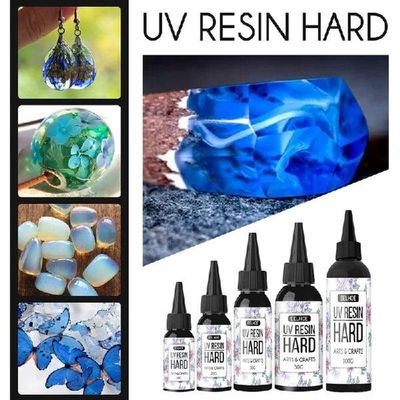 UV Resin Hard Type Crystal Clear Glue Ultraviolet Curing Epo