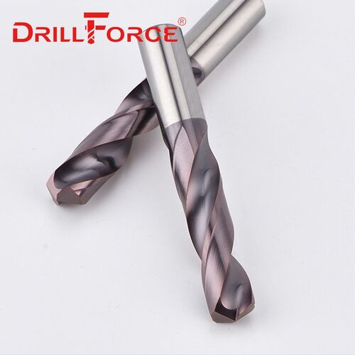 1PC 2mm-22mmx100mm OAL HRC65 Solid Carbide Drill Bits Set, S