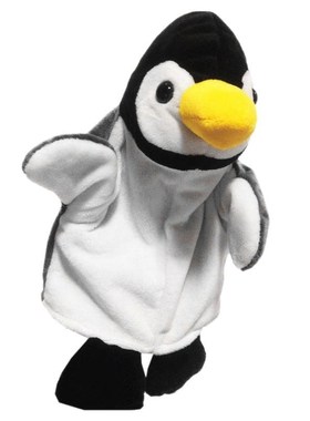 Marine Animal Hand Puppet Penguin Octopus Seal Plush Glove