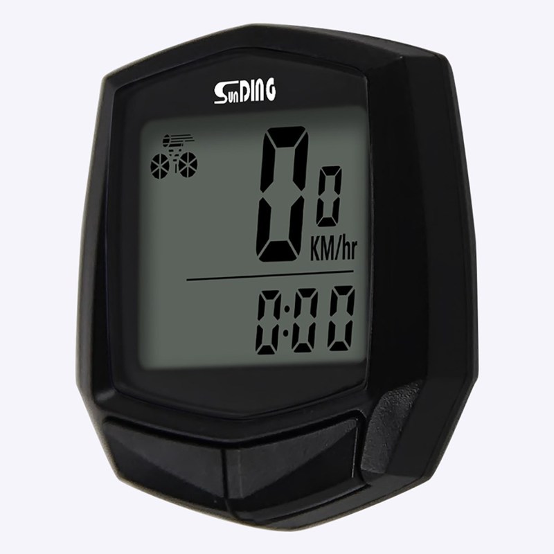 1PCS Waterproof Wireless Digital Bike Ride Speedometer Odome