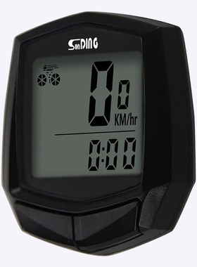1PCS Waterproof Wireless Digital Bike Ride Speedometer Odome