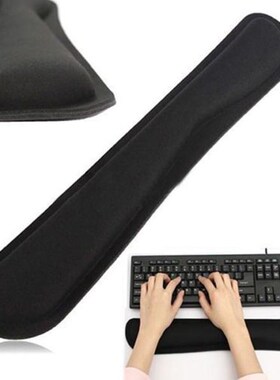 Wrist-Gel-Cushion Rest-Support Keyboard Comfort-Pad Black PC