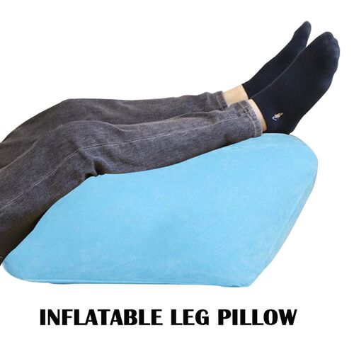 Support Relief Back Hips Wedge Inflatable Leg Pillow Soft Co