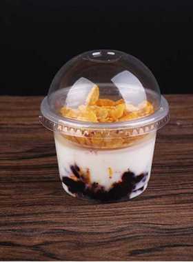 120/140/250ml Disposable Salad Cup Transparent Plastic Desse