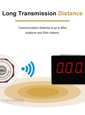 Four-Digit Display Receiver Host Voice Reporting Broadcast R