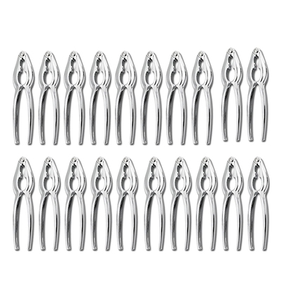 20 Pcs Crab Crackers and Tools,Crab Nut Lobster Crackers