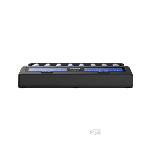 18650 Battery Charger VC8=VC4+VC4S QC3.0 Fast Charger Type C