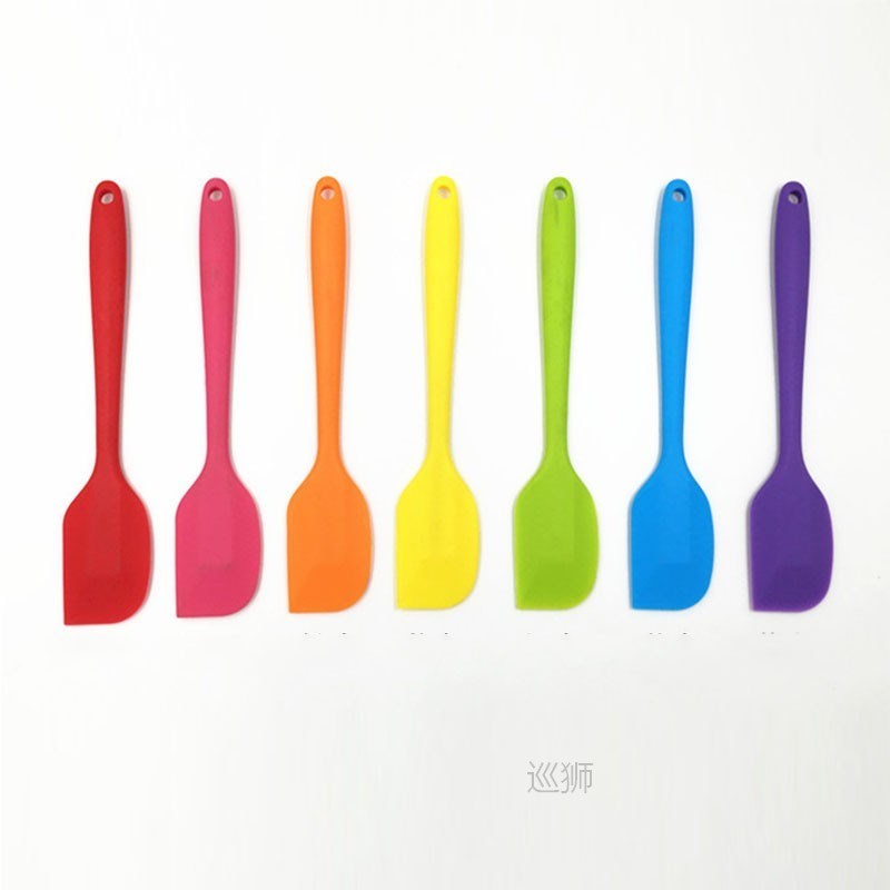 food grade Non Stick butter cooking silicone spatula set pas