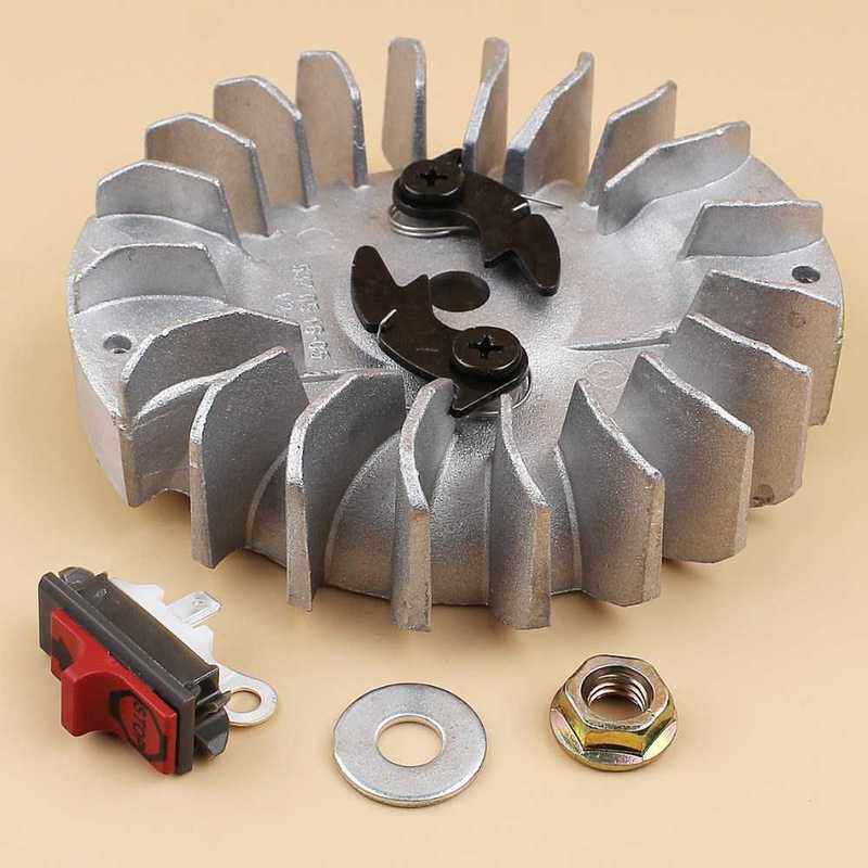flywheel fly wheel nut woodruff key kill switch kit for husq