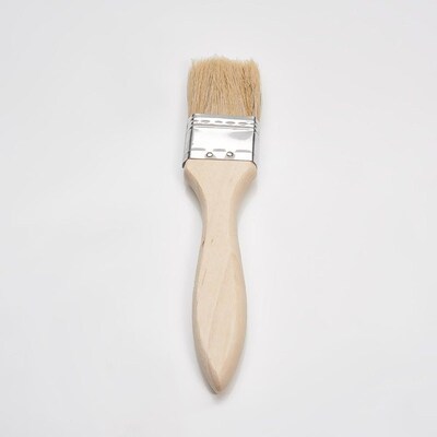 Utoolmart New 1.5-inch/3-inch Pig Hair Bristle Brush Wooden