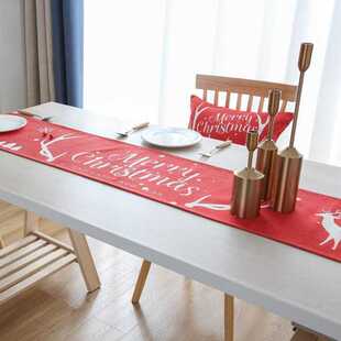 New Year ins table runner Christmas Decoration Table Runners