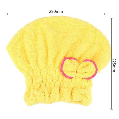 Microfiber 5 Colors Wrapped Towels Quickly Dry Hair Hat