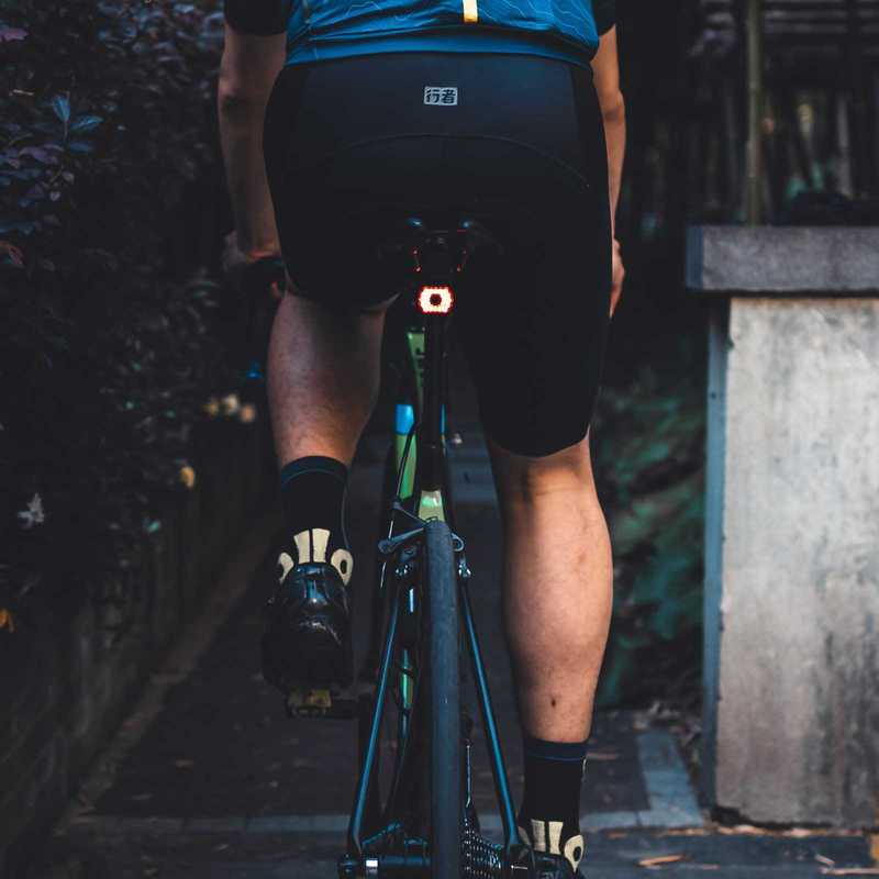Bicycle Rear Light Smart Auto Brake Sensing Tail Light LED C