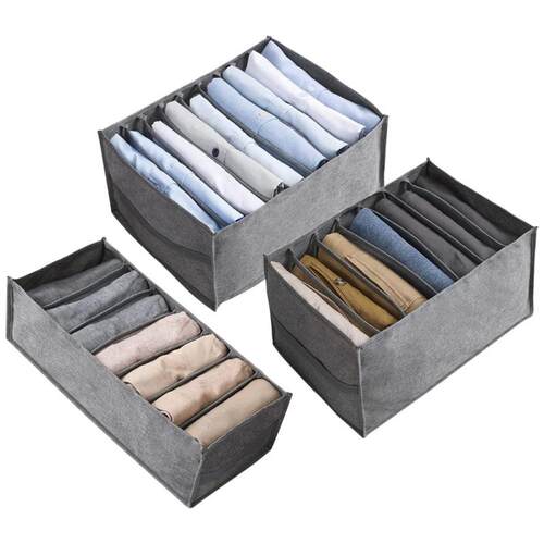 Wardrobe Clothes Organizer Durable Foldable Cloth Drawer