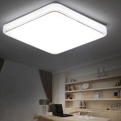 LED Ceiling Panel Light Ultrathin Lamp Square 36W Bright