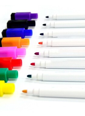 Whiteboard-Pen Magnet-Erasable Drawing School-Supplies And 8