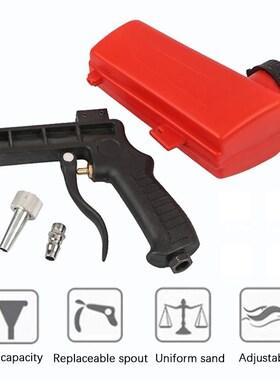 Sandblasting Gun Adjustable Sand Blaster Sand Blasting Port