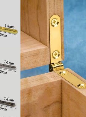10Pcs 90 Degree Support Hinge Wooden Box Accessories