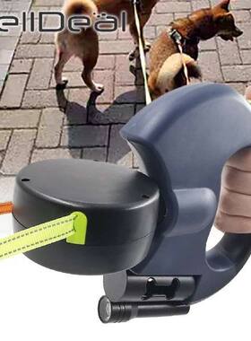 2 Color Retractable Dual Double Pet Leash Rope Zero Tangle