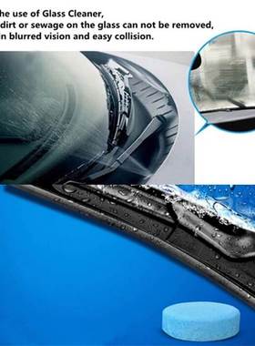 6PCS Car Solid Wiper Fine Car Windshield Glass Cleaner for d