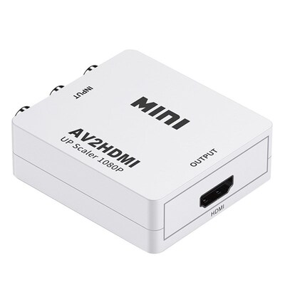 HW-2105 AV to 1080P HDMI /HDMI to AV Audio Video Adapter HD