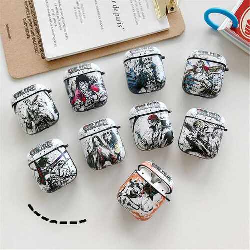 One Piece Cute Cartoon Earphone Case for Airpods 1 2 3 Pro