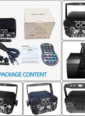 Dj Laser Party Light Northern Lights USB Strobe Laser Lights