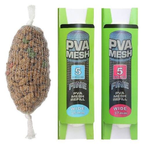 2Pcs 5M/20M Soluble PVA Mesh Refill Carp Fishing Feeder