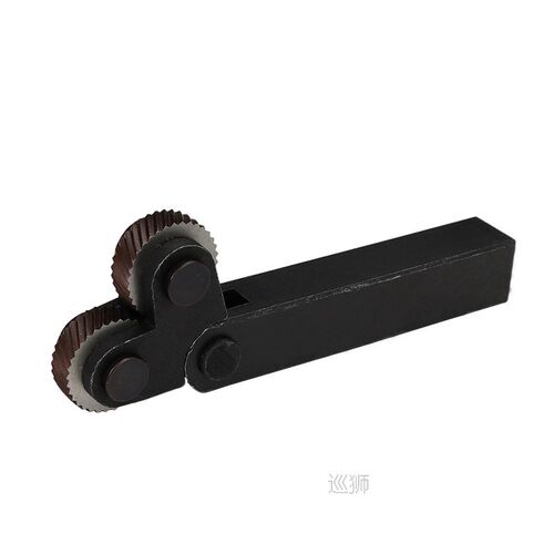 2pcs 2.0mm Metal Lathe Wheel Knurling Tools Diagonal Coarse