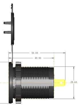 QC 3.0 Dual USB Car Charger 12V 24V Waterproof 18W USB Outle
