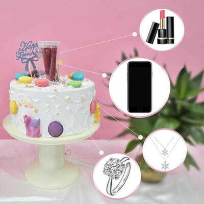 Cake Stand Toy Box Money Props Making Surprise for Birthday