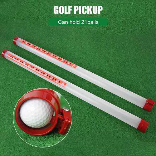 Golf Ball Picker Shag Tube - Aluminum alloy with Ball Releas