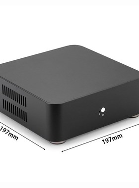 [SB 3.0 Version] RGeek Mini ITX Computer Case Aluminum PC Ca