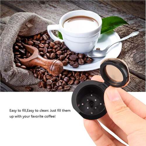 Update Version Coffee Capsule for Nespresso Maker with Stain
