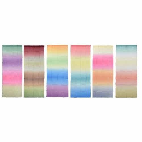 Gradient Window Curtain Sheer Voile Curtain 1x2.7m for