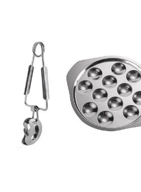 1 Set of Mushroom Escargot Plate Snail Dish Vintage Oyster