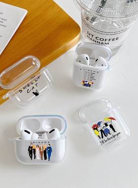 Central Perk Coffee friends tv show Earphone Case For Apple