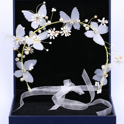 New flower butterfly hair accessories wedding bridal accesso