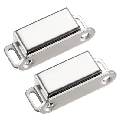 Uxcell 2Pcs Stainless Steel Door Cabinet Magnetic Catch