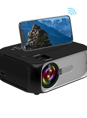 Projector T7 Mini 1080P portable video home theater HD LED p